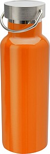EROLA Dvoustěnná termoska z recyklované nerezové oceli, 500 ml, oranžová