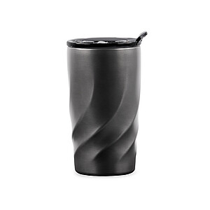 FIER Cestovní termohrnek BrandCharger, 400 ml, gunmetal