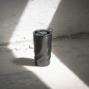 FIER Cestovní termohrnek BrandCharger, 400 ml, gunmetal