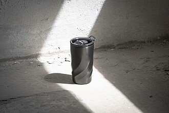 FIER Cestovní termohrnek BrandCharger, 400 ml, gunmetal