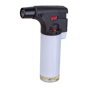 Flambovací zapalovač CrisMa, bílá - zapalovače s potiskem