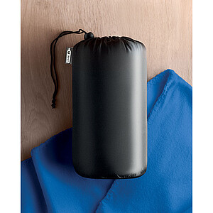 Fleecová deka z RPET, 120x150cm, královská modrá