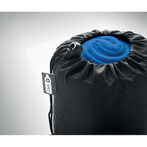 Fleecová deka z RPET, 120x150cm, královská modrá