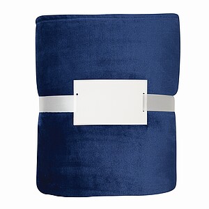 Flísová přikrývka, modrá