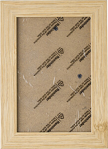 Fotorámeček s bambusovým rámem