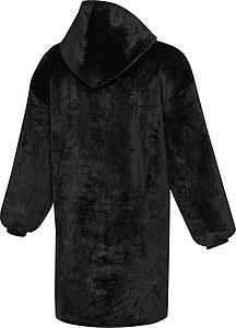 FRAZADA Unisex mikinová televizní deka, černá