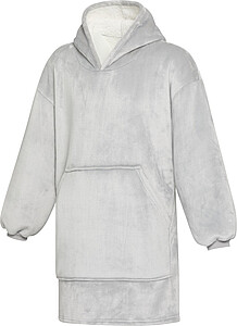 FRAZADA Unisex mikinová televizní deka, šedá