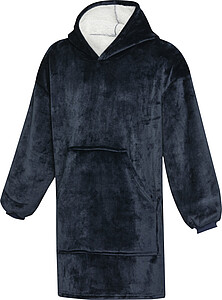 FRAZADA Unisex mikinová televizní deka, tmavě modrá