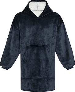 FRAZADA Unisex mikinová televizní deka, tmavě modrá