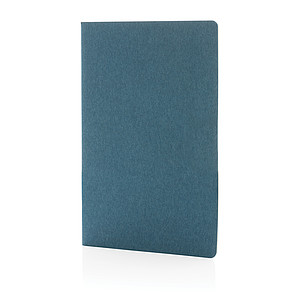 FREDMAN Poznámkový blok A5 s měkkou vazbou z certifikovaného papíru FSC®, 92 stran, modrá