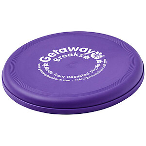 Frisbee z recyklovaného plastu, fialové
