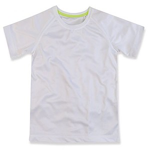 Funkční tričko STEDMAN ACTIVE 140 RAGLAN JUNIOR bílá XL - reklamní trička