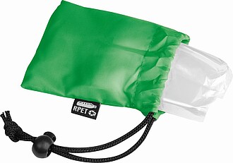 GALIPOLA Transparentní pláštěnka, zelená