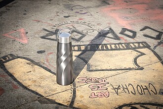 GIRDIR Cestovní termoska BrandCharger, 500 ml, gunmetal