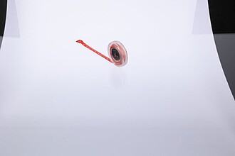 HAKAN Svinovací metr, délka 1,5 m, červená