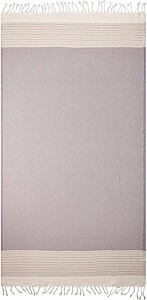 Hamam exclusive plážová osuška 90x170 cm, 365 g, hnědá/bílá - reklamní předměty