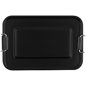 Hliníkový lunchbox 1000 ml, černý