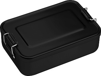 Hliníkový lunchbox, černý
