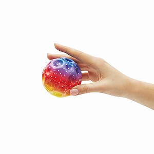 HOPSAL Skákací míč, duhový