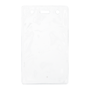 Horizontální držák karty, transparentní - pouzdro na vizitky