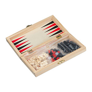 Hra backgammon, šachy a dáma