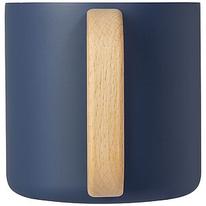 Hrnek z recyklované nerezové oceli, 360ml, modrý