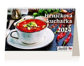 Hrníčková kuchařka 2026, stolní kalendář - reklamní kalendáře