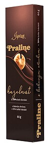 ISPIR Ispiriti praline s lískovým ořechem v 70% hořké čokoládě 44 g - reklamní předměty