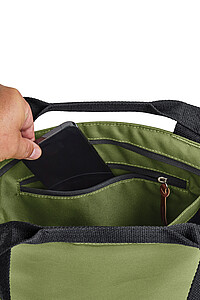 Izolovaná/chladící taška 16l , mechově zelená