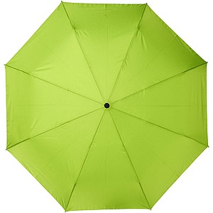 Jednobarevný deštník z recyklovaného PET , průměr 102 cm, jasně zelená