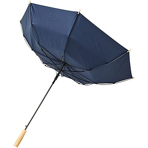 Jednobarevný deštník z recyklovaného PET , průměr 102 cm, námořní modrá