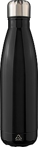 Jednostěnná nerezová lahev 650 ml, černá
