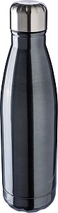Jednostěnná nerezová lahev 650 ml, gun metal