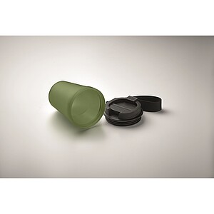 Jednostěnný hrnek 300 ml, tmavě zelená