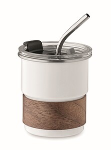 Jednostěnný pohárek 260 ml, bílá