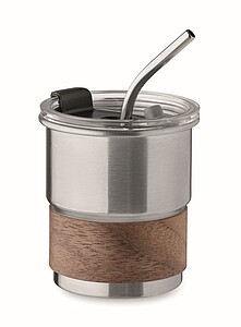 Jednostěnný pohárek 260 ml, stříbrná