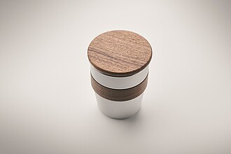 Jednostěnný termohrnek, 350 ml, bílá