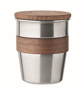 Jednostěnný termohrnek, 350 ml, stříbrná