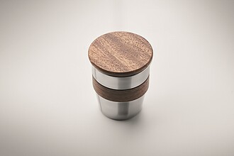 Jednostěnný termohrnek, 350 ml, stříbrná