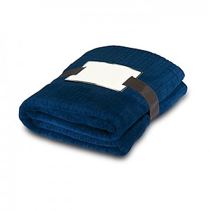 Jemná fleecová deka, modrá ekologické předměty