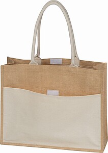 Jutová nákupní taška