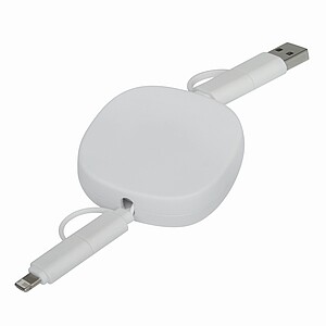 Kabel pro nabíjení a přenos dat, bílá