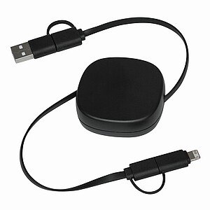 Kabel pro nabíjení a přenos dat, černá