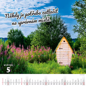 Kadibudky nástěnný kalendář 2026