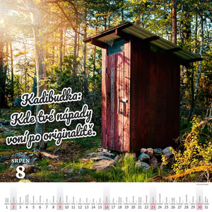 Kadibudky nástěnný kalendář 2026