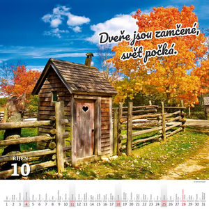 Kadibudky nástěnný kalendář 2026