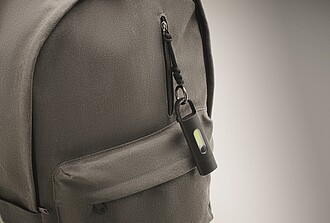 Kapesní COB svítilna, černá