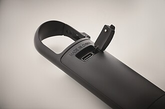 Kapesní COB svítilna, černá