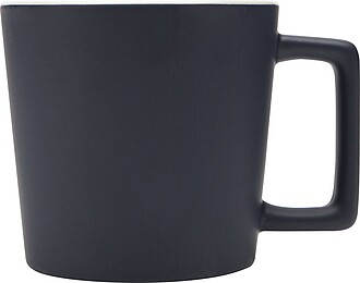 KARAY Keramický hrnek o objemu 370 ml s matným povrchem, námořní modrá