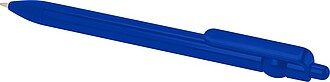 KARINO Propiska z recyklovaného plastu, černá náplň, královská modrá